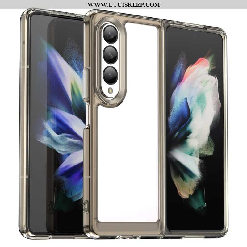 Etui do Samsung Galaxy Z Fold 4 Kolor Tworzywa Sztucznego